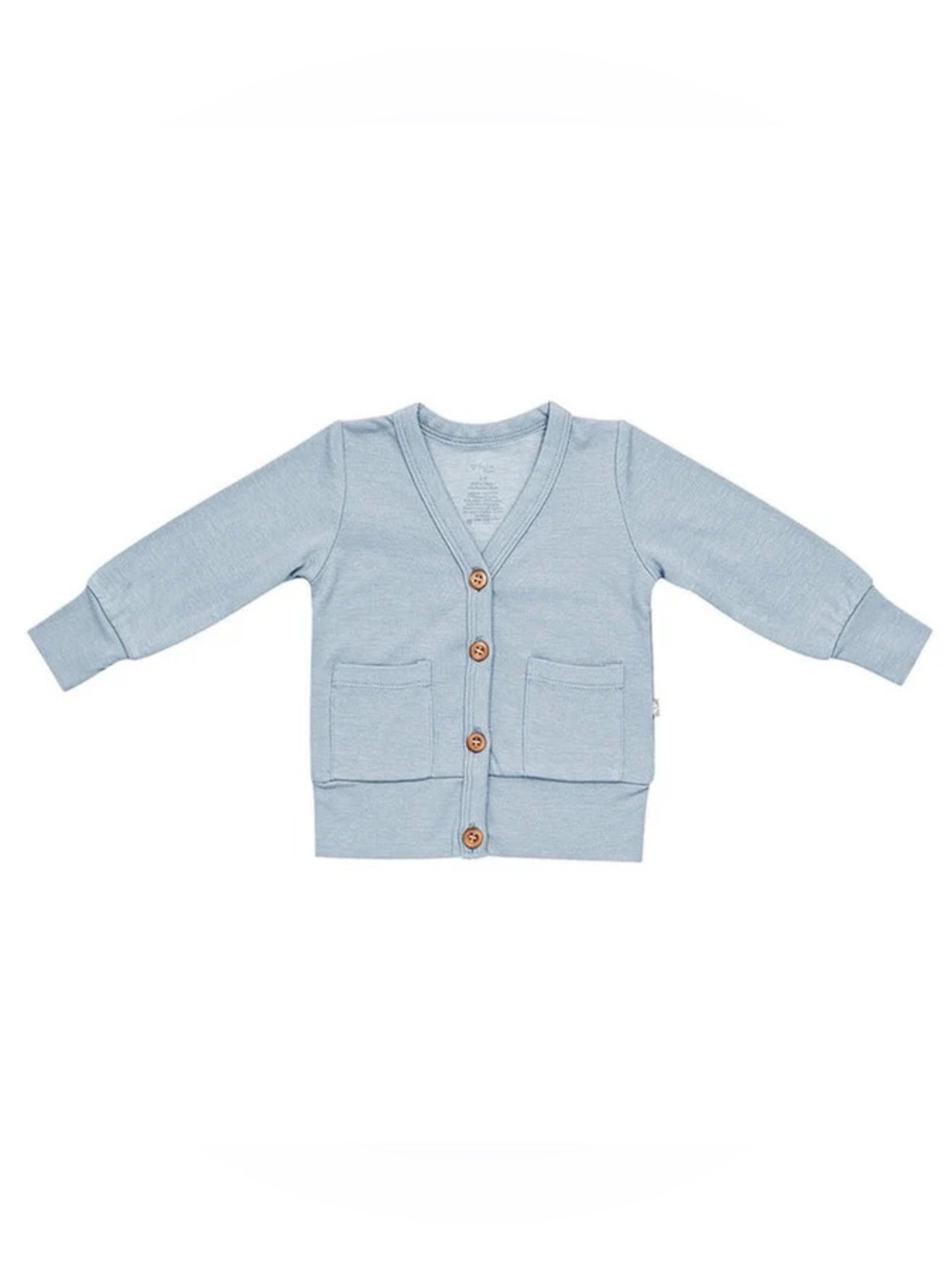 Kyte BABY Light Blue Knit V-Neck Cardigan
